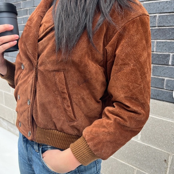 Gorgeously soft vintage Laurence Roy Bomber Jacket - Women’s S | Unisex XS - Picture 10 of 11